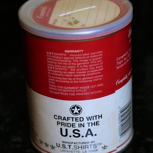 Vintage 1988 Campbell Souper Mom size XXL T-shirt Andy Warhol - Picture 3 of 7